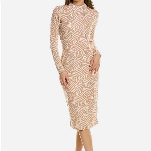 Ted Baker Dresses & Skirts - TED BAKER CAMEl Long Sleeve Bodycon Dress.